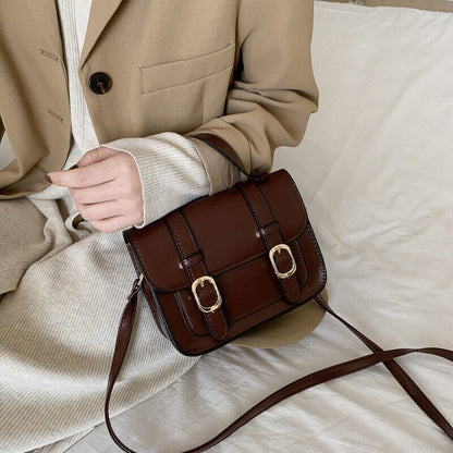 Flap Lock Women Bags Leather Shoulder Bags Clutch Crossbody Bag Handbag