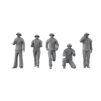 Yao's Studio SSCR700014 1/700 Model Upgrade Parts British Navy Sailors