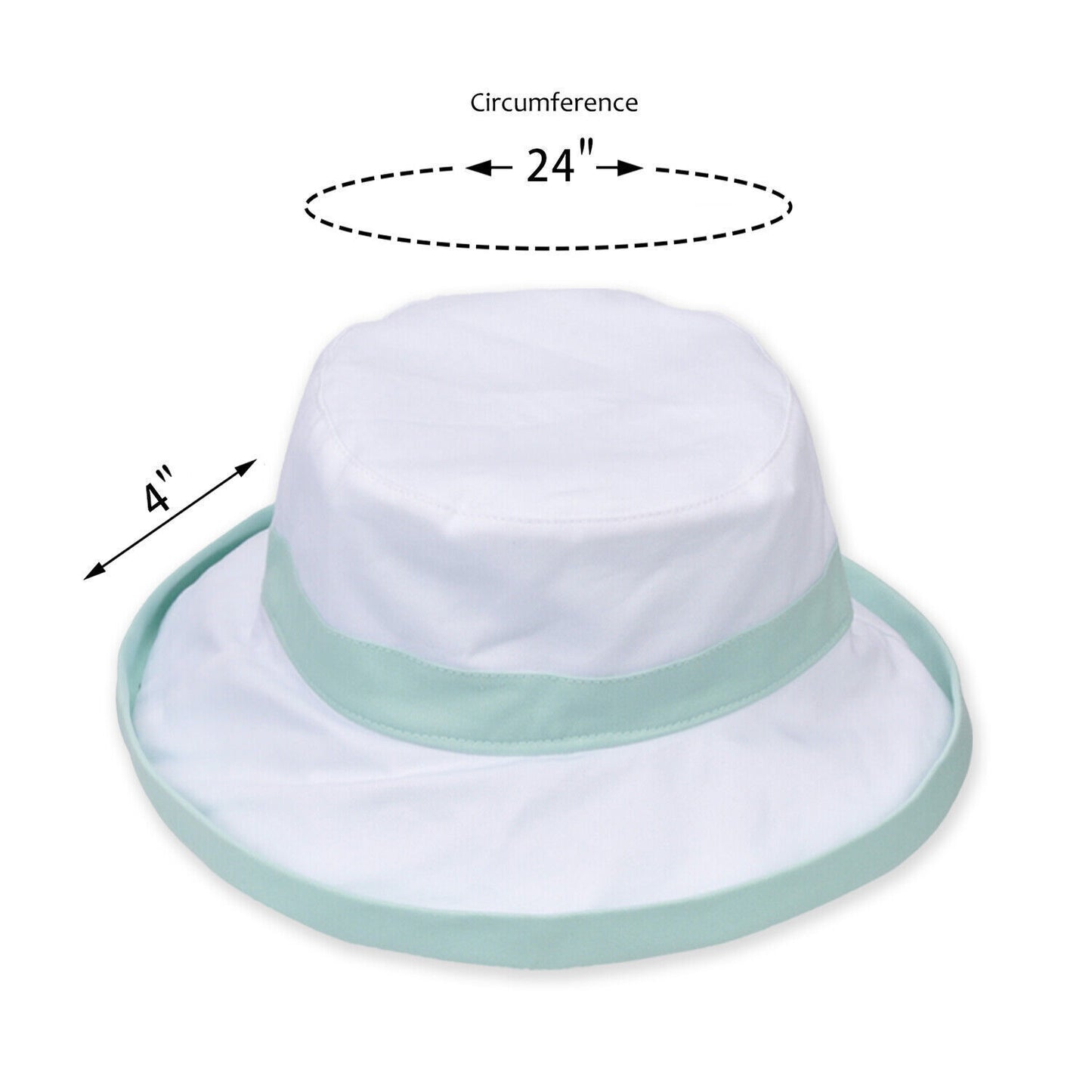 Men Women Wide Brim Sun Hat Breathable Bucket Cap UV Protection Summer Fishing
