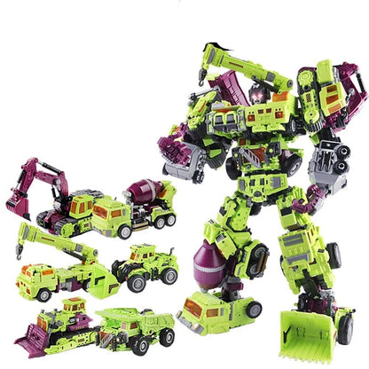 Set Nbk Oversized Devastator Transformation Gravity Builder Figure Toy Kids