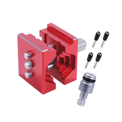 Adjustable Aluminum Alloy Mini Vise for Gundam Model Military Hobby DIY Tool