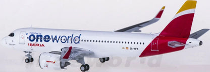 1:400 JC Wings IBERIA One World AIRBUS A320neo Passenger Airplane Diecast Model