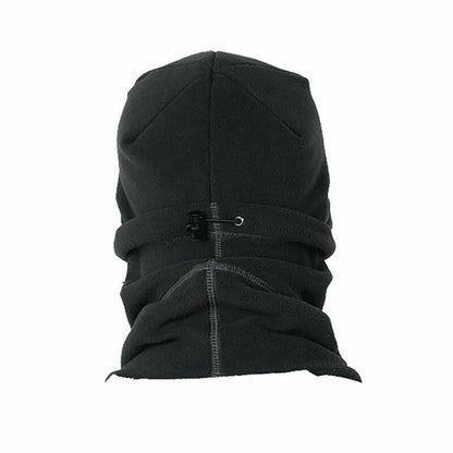 Outdoor Unisex Hat Skiing Warm Winter Polar Fleece Sports Black Grey Pink Blue