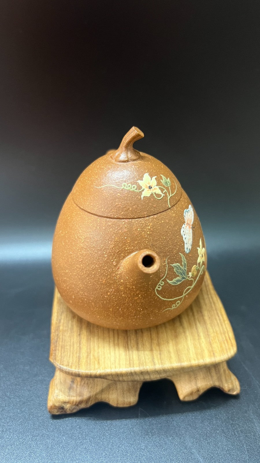 160cc chinese Yixing Handmade Zisha teapot Duan clay Eggplant Hu Gongfu Tea Pot