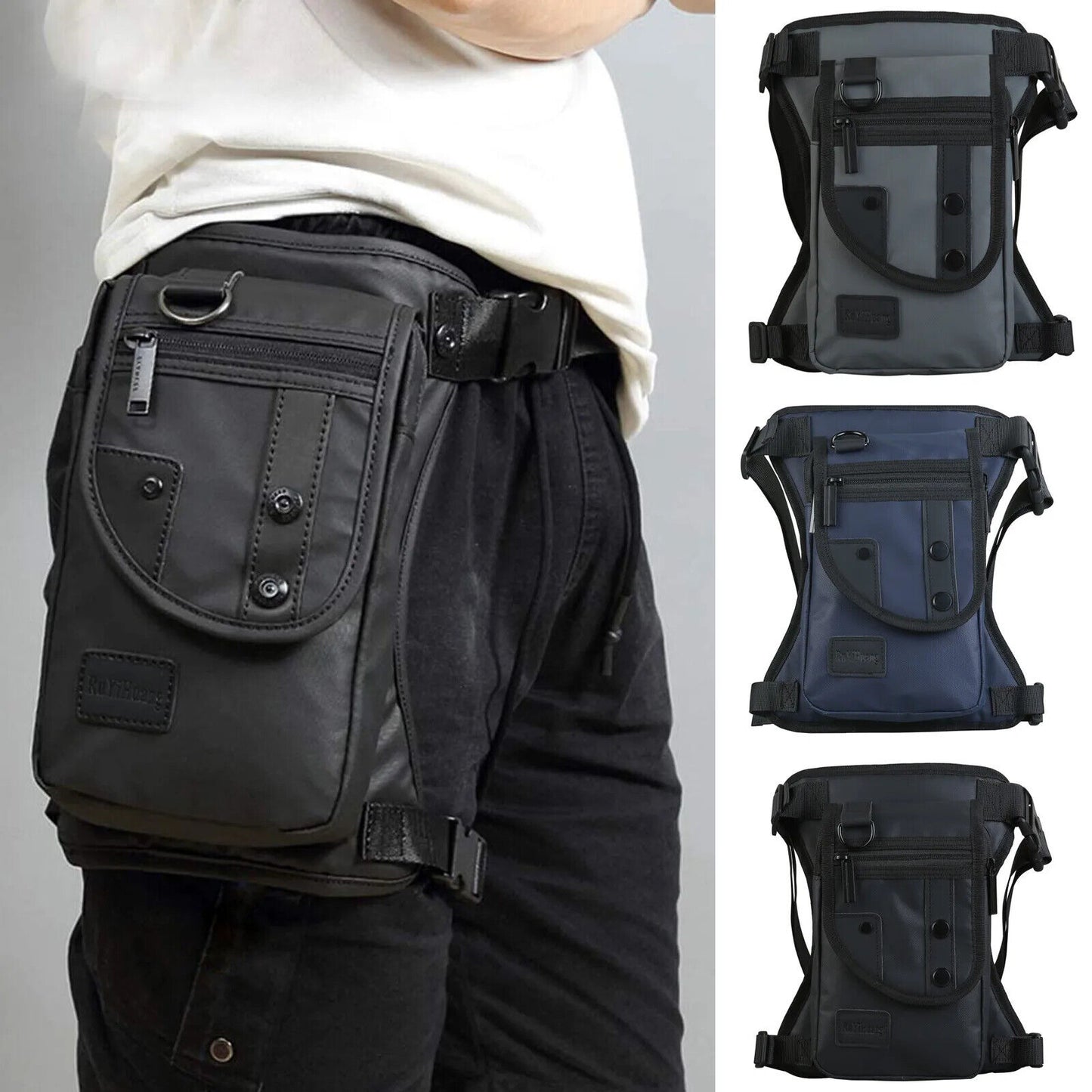 Men Legs Bags Pack Packs Tactical Riding Male Shoulder Messenger Bag