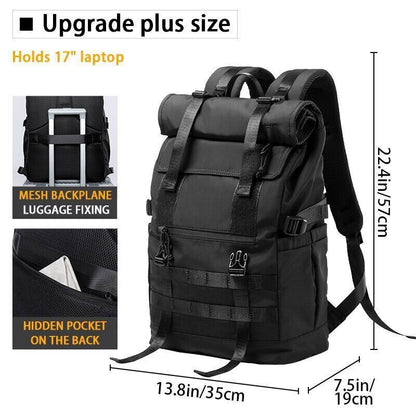3 in 1 Convertible Travel Backpack Men Women 17inch Backpack Teen School Bag
