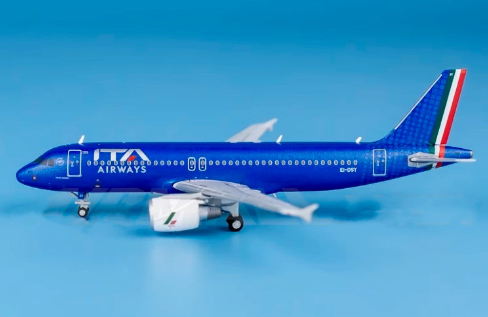 1:200 JC Wings ITA Airways AIRBUS A320 Airplane Diecast Aircraft Plane Model