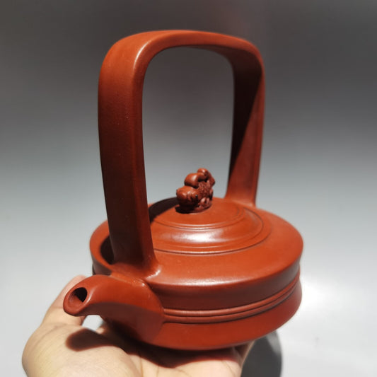 Chinese Yixing Purple Clay Teapot Tea Set Pot Zisha Ceramic Cute Decor Figurine