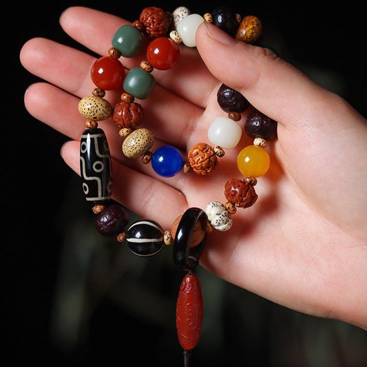 18 Bead Bodhi Multi Bead Bracelet Unisex Buddhist Prayer Beads