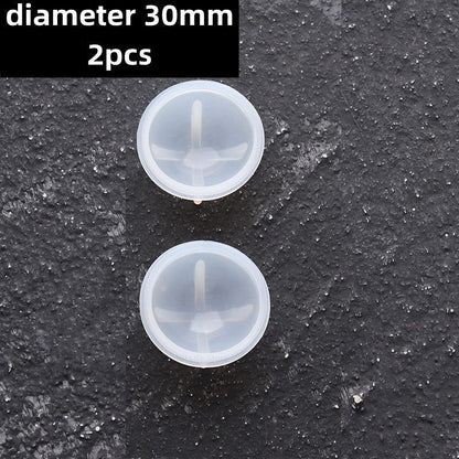 Seal Stamp Tool Soft Silicone Rubber Melting Wax Spoon Cleaner Scrapbook 30-40mm