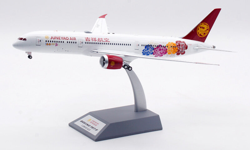 1:200 Aviation JUNEYAO AIR BOEING B787-9 Passenger Airplane Diecast Plane Model