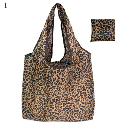 New Reusable Foldable Ladies Shopping Bag Eco Tote Handbag Fold Away Bag