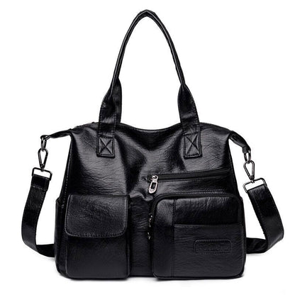 Women's Bag PU Leather Shoulder Bags Women Ladies Handbags