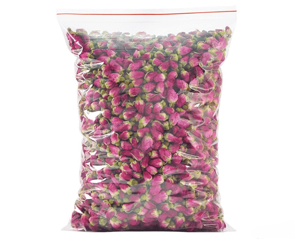 Chinese Flower Red Rose Bud Tea,Aroma Dry Flowers, Floral Herbal Blooming Tea