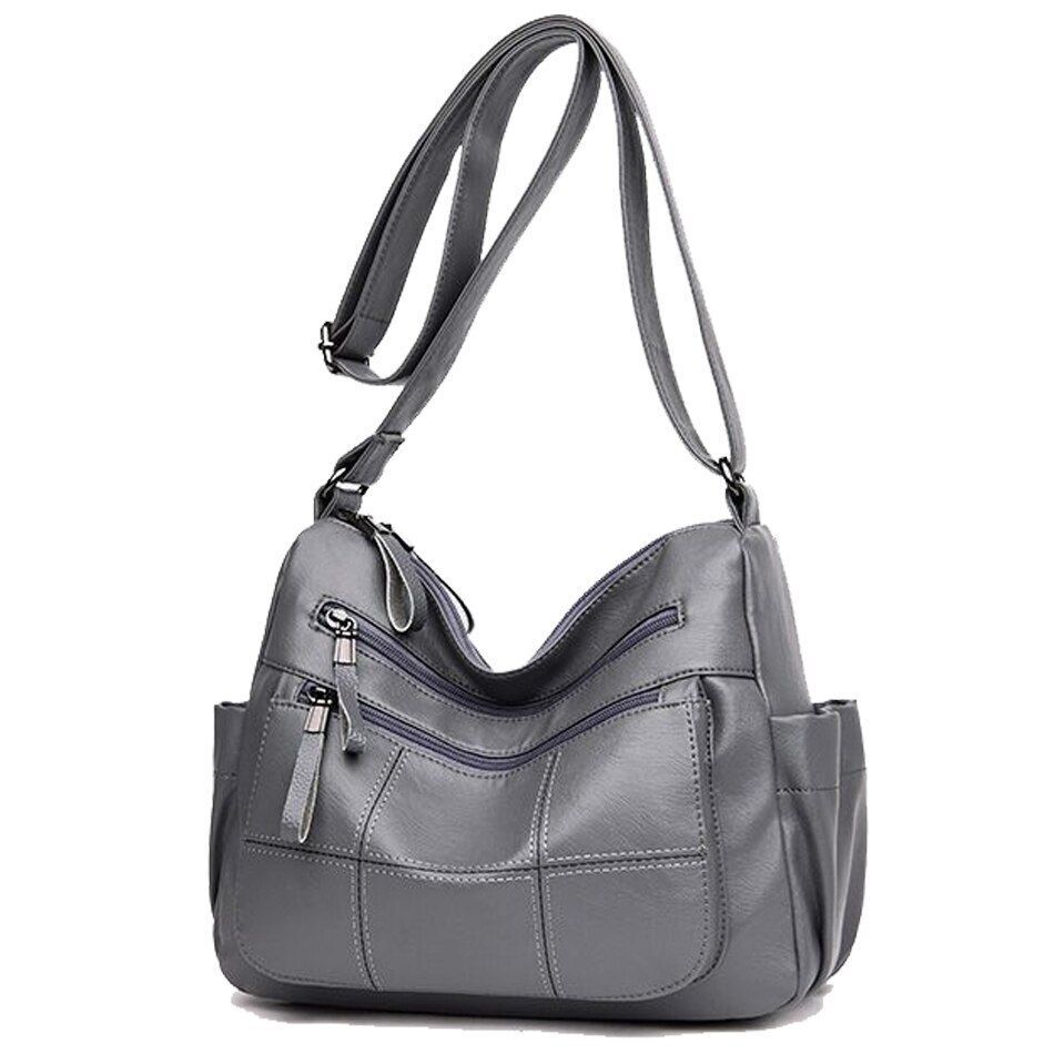 Genuine Leather Shoulder Messenger Luxury Handbags Bag Crossbody Bag Polyester