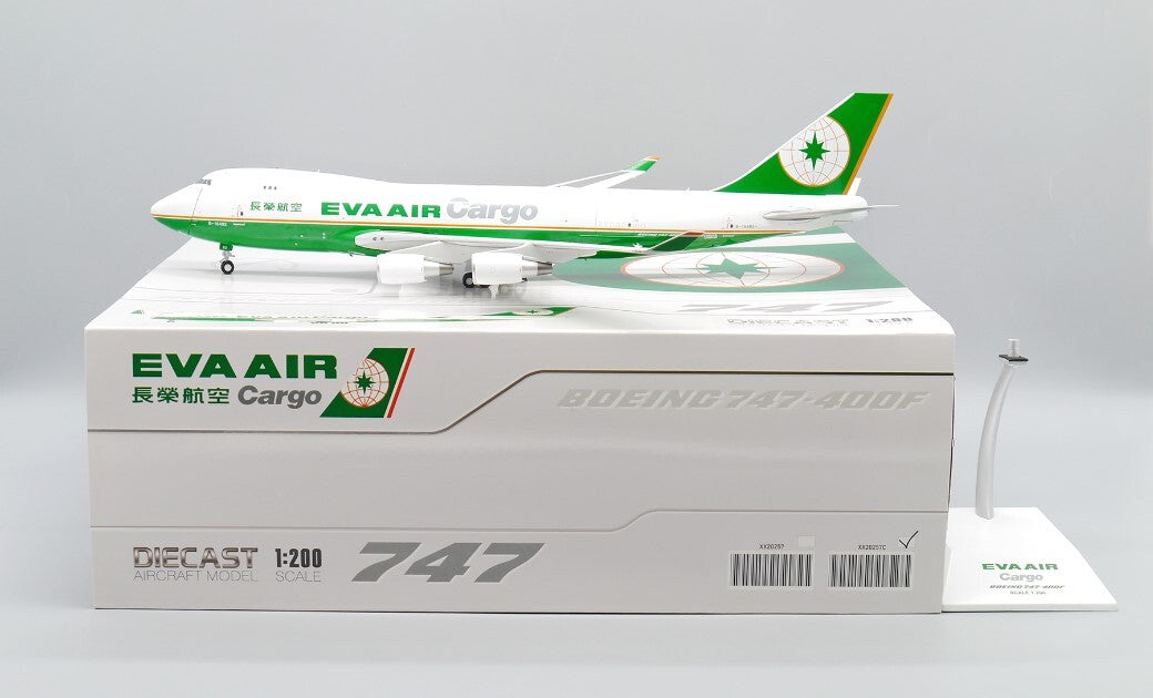 1:200 35CM JC Wings CATHAY PACIFIC Cargo BOEING 747-400F Aircraft Diecast Model