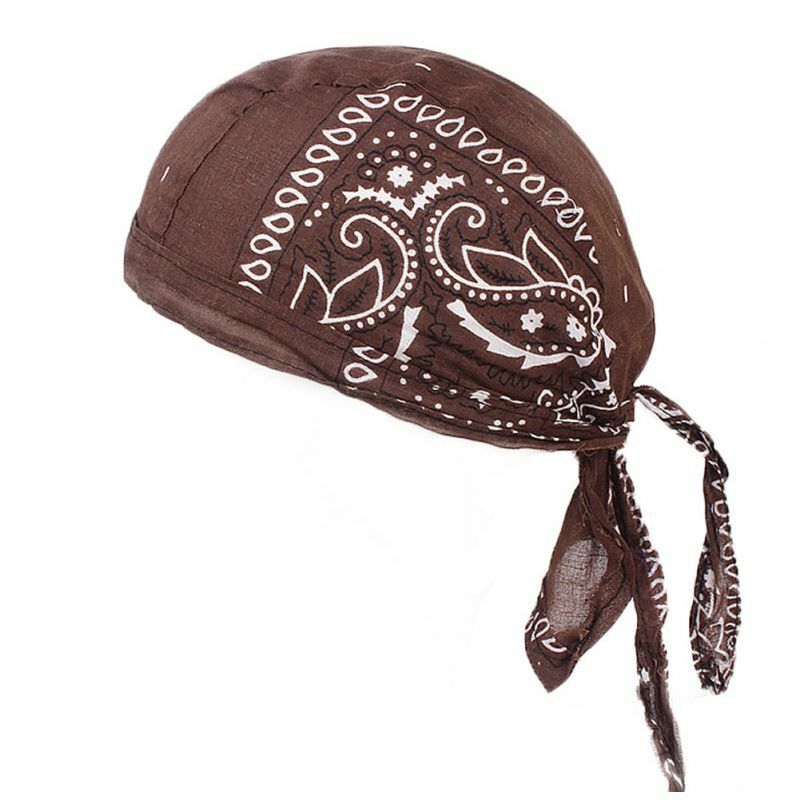 Cycling Head Scarf Quick Dry Bandana Hat Bike Cap Summer Running Riding Cotton