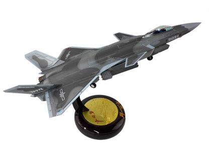 1:48 48CM J-20 Stealth Fighter Plane Aircraft Diecast Aviation Airplane Model