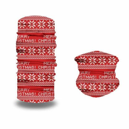 Unisex Printed Neck Gaiter Balaclava Bandana Multifunctional Outdoor Headwear