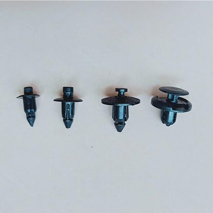 80Pcs Universal Motorcycle ATV Nylon Fairing Bodywork Rivets Pin Kit Set