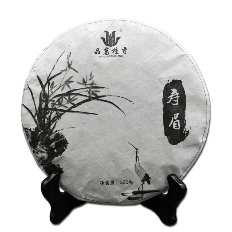 300g High Mountain Shou Mei White Tea Fuding Organic Gong Mei Tribute Eyebrow