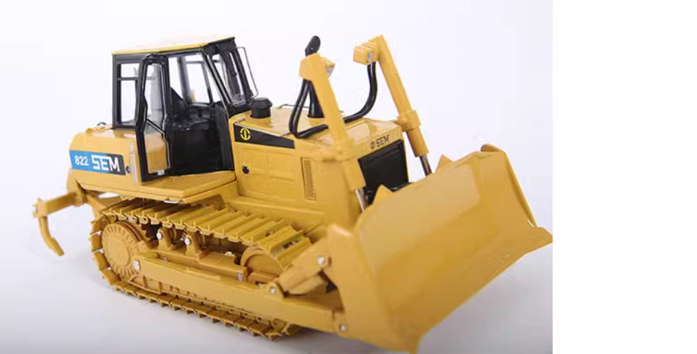 1:35 19CM SHANGGONG SEM822 Dozer Construction bulldozer Machinery Diecast Model