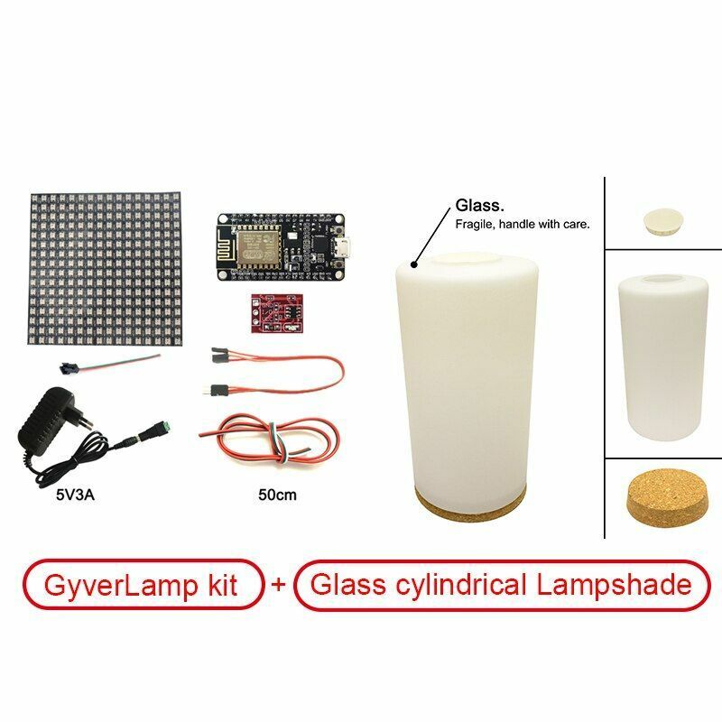 Touch Lamp Matrix 16x16 DIY WiFI Bendable Flexible Addressable Strip Pixel Light