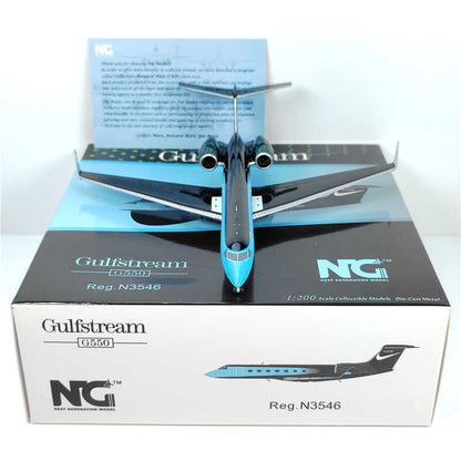 1:200 NG Model Gulfstream G550 Passenger Airplane Diecast Aircraft Model