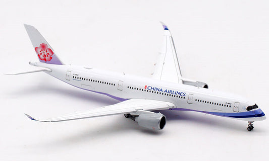 JC Wings CHINA AIRLINES FOR AIRBUS A350-900 B-18912 flaps down 1/400 Plane Model