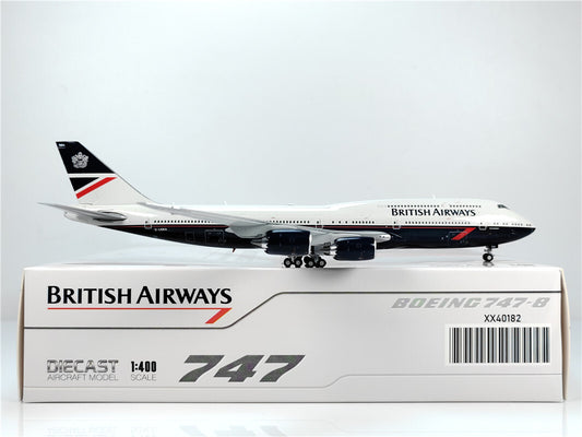 1:400 JC Wings BRITISH AIRWAYS BOEING B747-8i Passenger Airplane Diecast Model