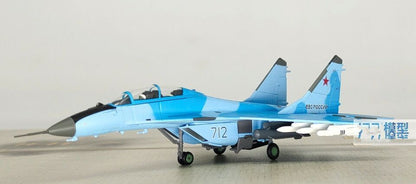 1:100 AMER MIG-35 Fulcrum Airplane Plane Fighter Diecast Aircraft Model