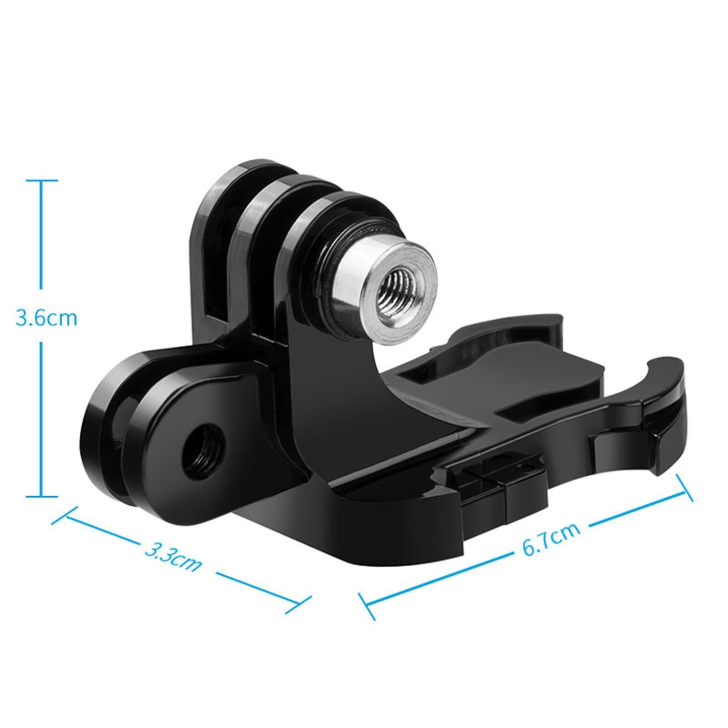 Dual J Hook Buckle Mount Quick-Release Adapter for Gopro Hero 8 For DJI OSMO