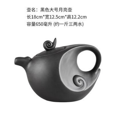 Large Capacity Purple Sand Teapot House Yixing Blossom Pot Tea Ceramic Kettle