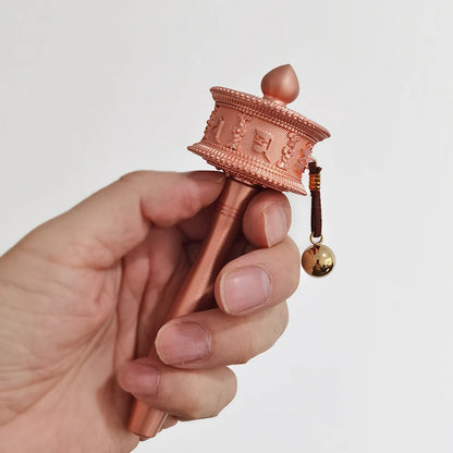Tibetan Prayer Wheel Relieve Stress and Anxiety Perfect for Buddhist Meditation