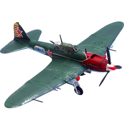 1/72 WWII Soviet Ilyushin IL-2 Shturmovik Attack Aircraft Finished Alloy Model