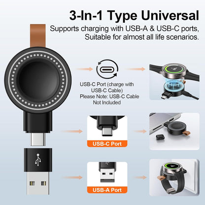 For Samsung Watch Charger for Samsung Galaxy Watch 8 7 Ultra 6 5 4 Watch8 Classi