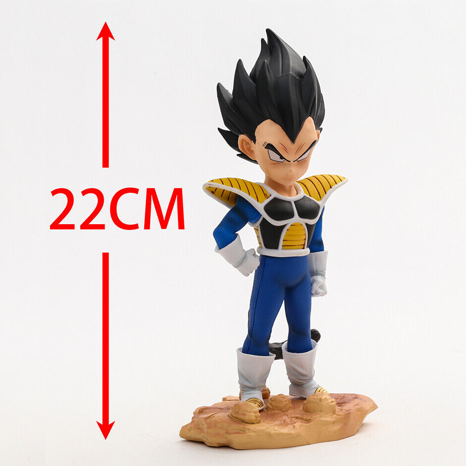 Anime Dragon Ball Young Vegeta PVC Action Figure Statue Model Toy Collection Gif