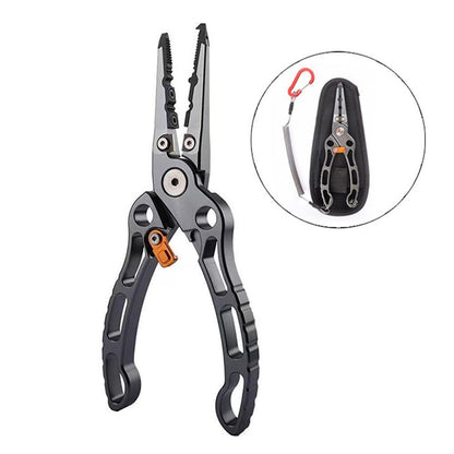 Multifunctional Fishing Pliers Hook Remover Fishing Tool Aluminum Lip Gripper