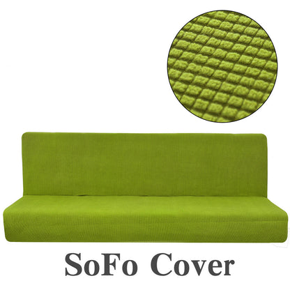 Waterproof Stretch Sofa Bed Cover Full Folding Armless Elastic Futon Slipcover