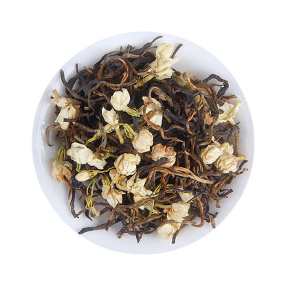 500g Dian Hong Tea Jasmine Black Tea Fengqing Yunnan Leaves Red Gold Buds Bulk