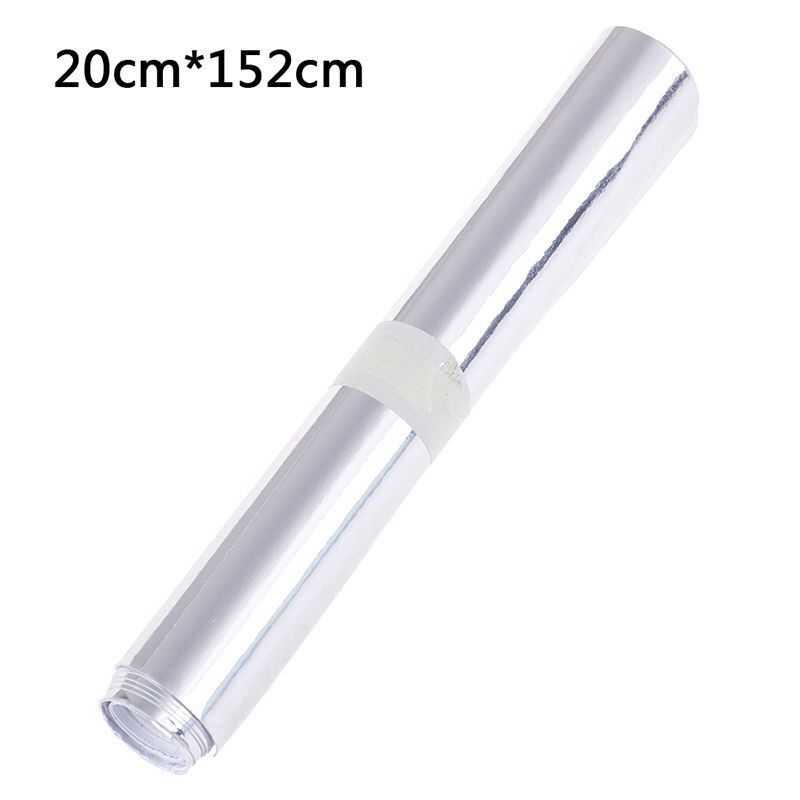 Car Sticker Decal Stretchable Mirror Silver Gold Chrome Flexible Vinyl Wrap Film