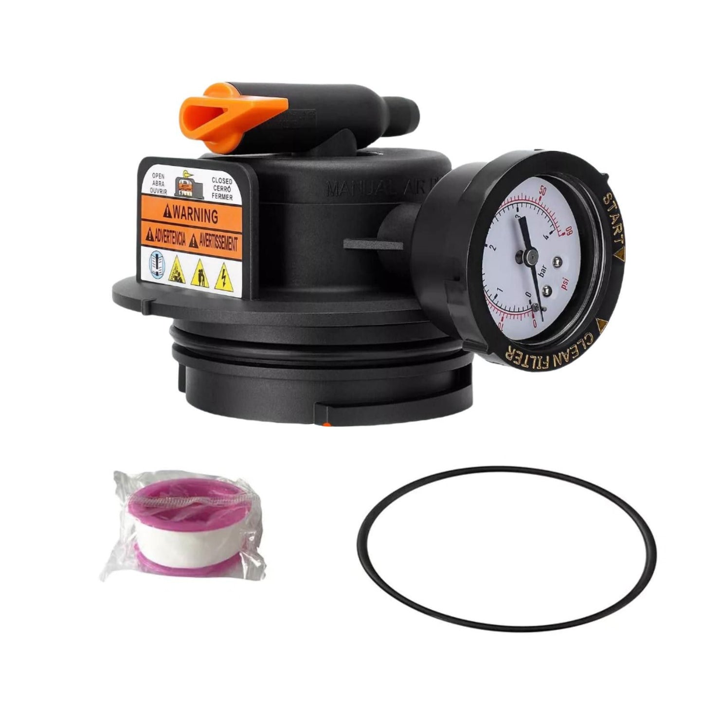 2420MAR2 Manual Air Relief Assembly Replacement for HayWard Pro-Grid Pool Filter