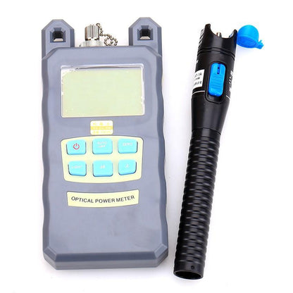 2 In1 FTTH Fiber Optic Tool Kit Optical Power Meter 1mW 5KM Visual Fault Locator