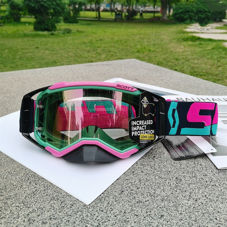 Motorcycle Windshield for Goggles Ski Goggles Windproof Dustproof Skiing Riding