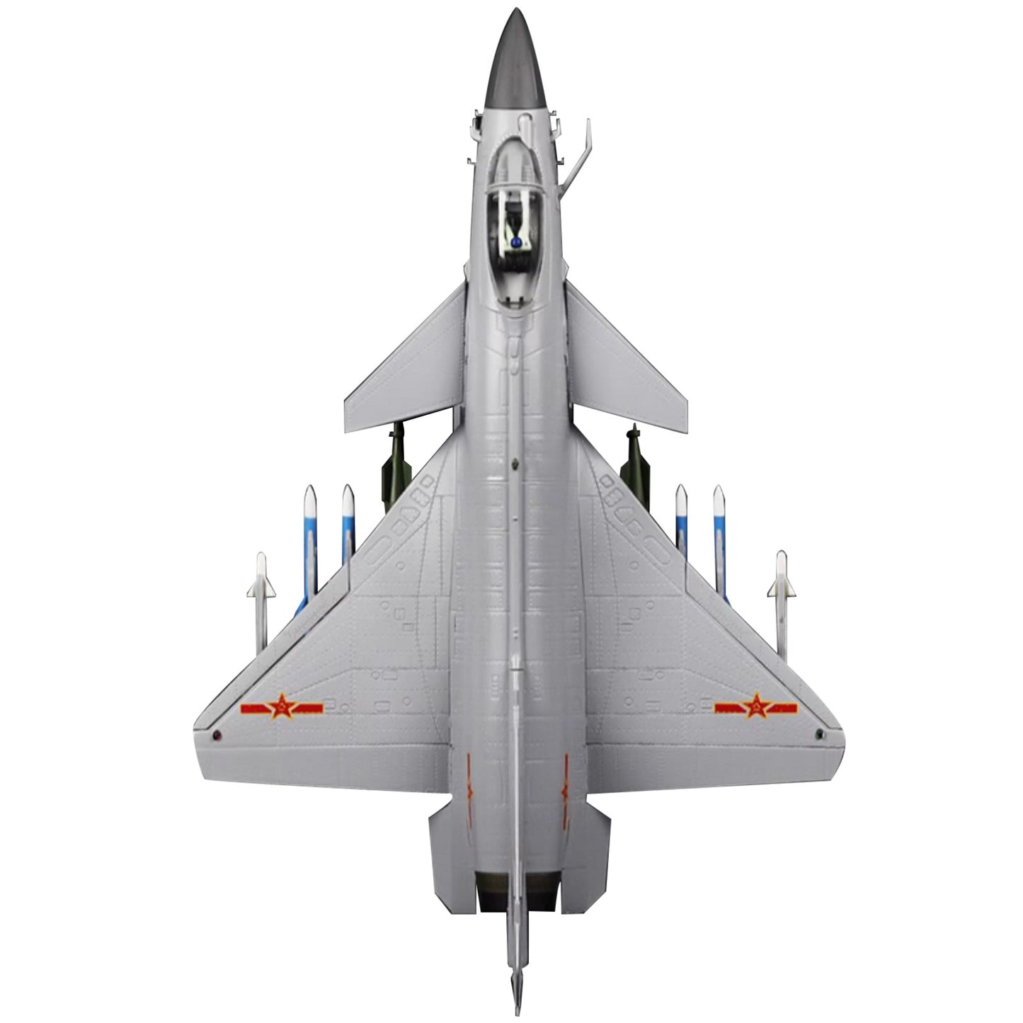 1/48 Scale China J-10C Vigorous Dragon Fighter Model Alloy Simulation Ornament