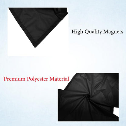 2 Pcs Fluorescent Light Covers, 4 X 2 Feet Magnetic Light Covers for Ceiling Lig