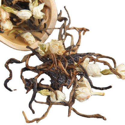 Jasmine Black Tea Fengqing Yunnan Dian Hong Tea Red Gold Buds Bulk 500g/1.1lb