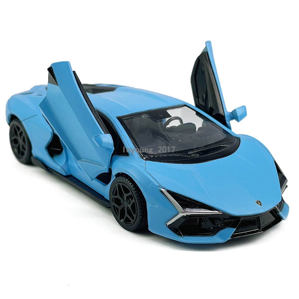1/36 Lamborghini Revuelto Model Car Diecast Toy Vehicle Toys for Boys Kids Blue
