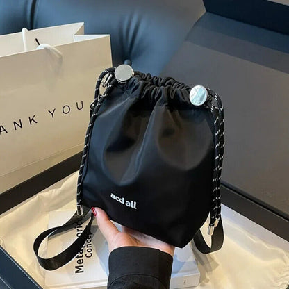 Shoulder Bag Women 2023 Winter Crossbody Down Bag Handbag Wide Shoulder