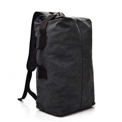Men's Military Canvas Backpacks Male Shoulder Army Bag Tourist Foldable Bag